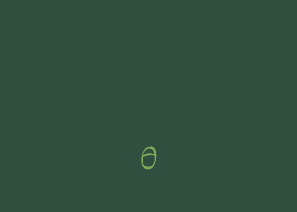 animated acorn growing to become a plant