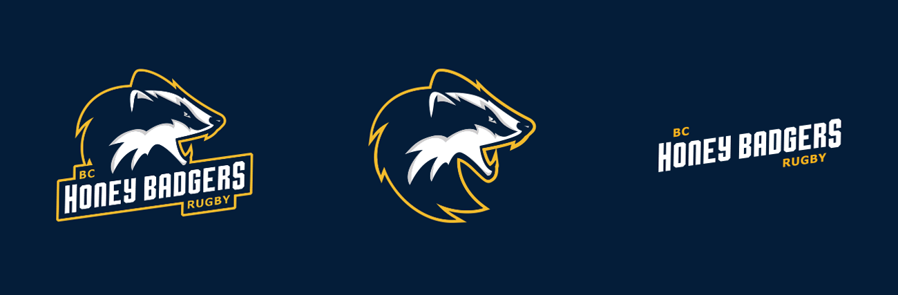 BC Honey Badgers logos