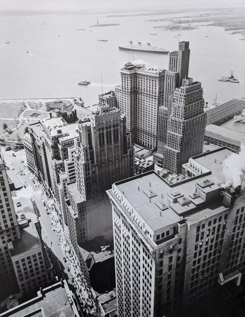 Broadway to Battery, New York City. May 4, 1938