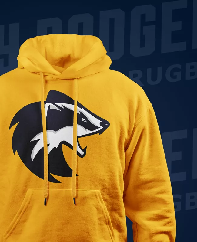 yellow sport hoodie