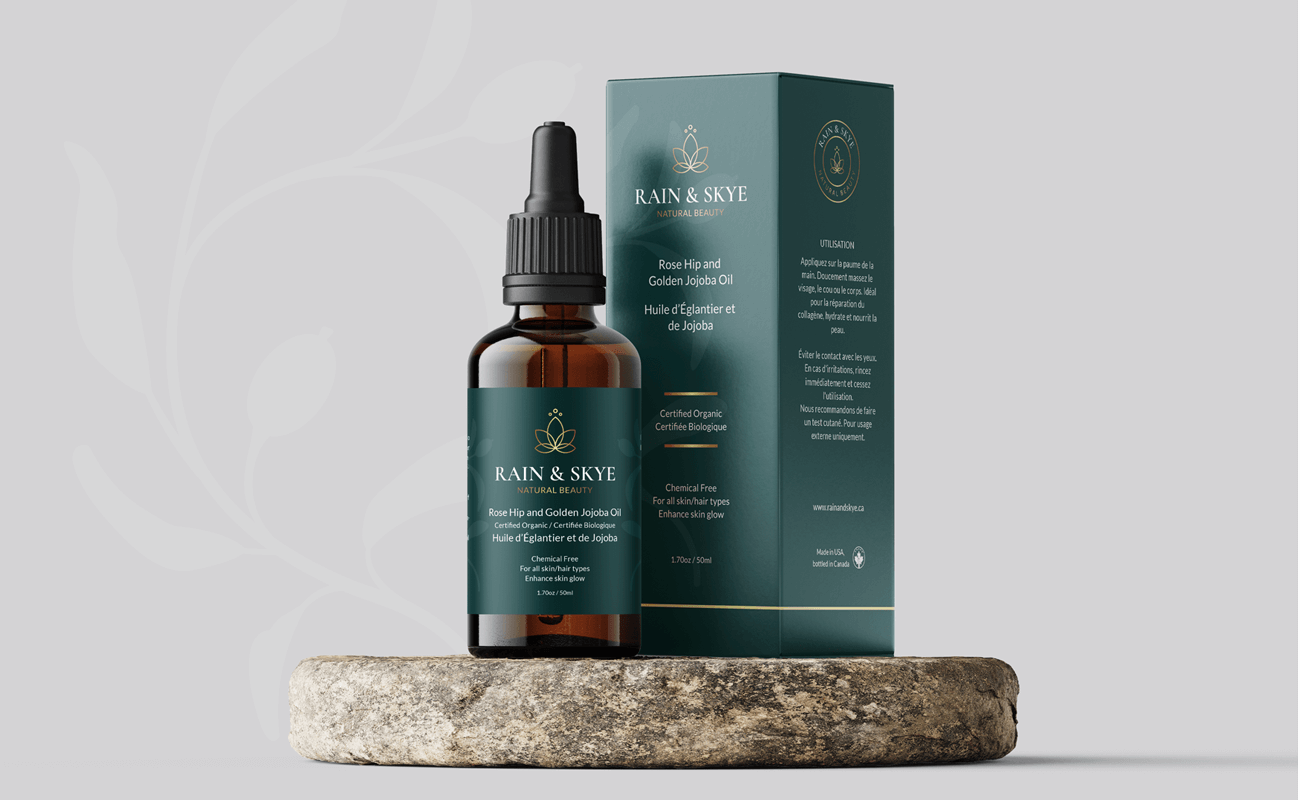 Rain and Skye packaging