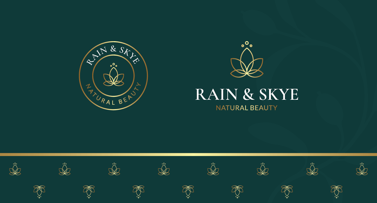 Rain and Skye logos