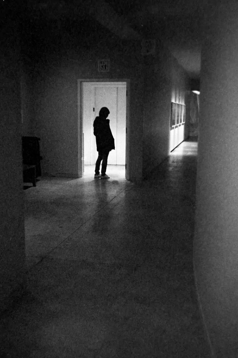 Silhouette in Vancouver Art Gallery
